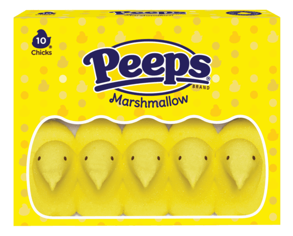 10 ct package of PEES Yellow Chicks