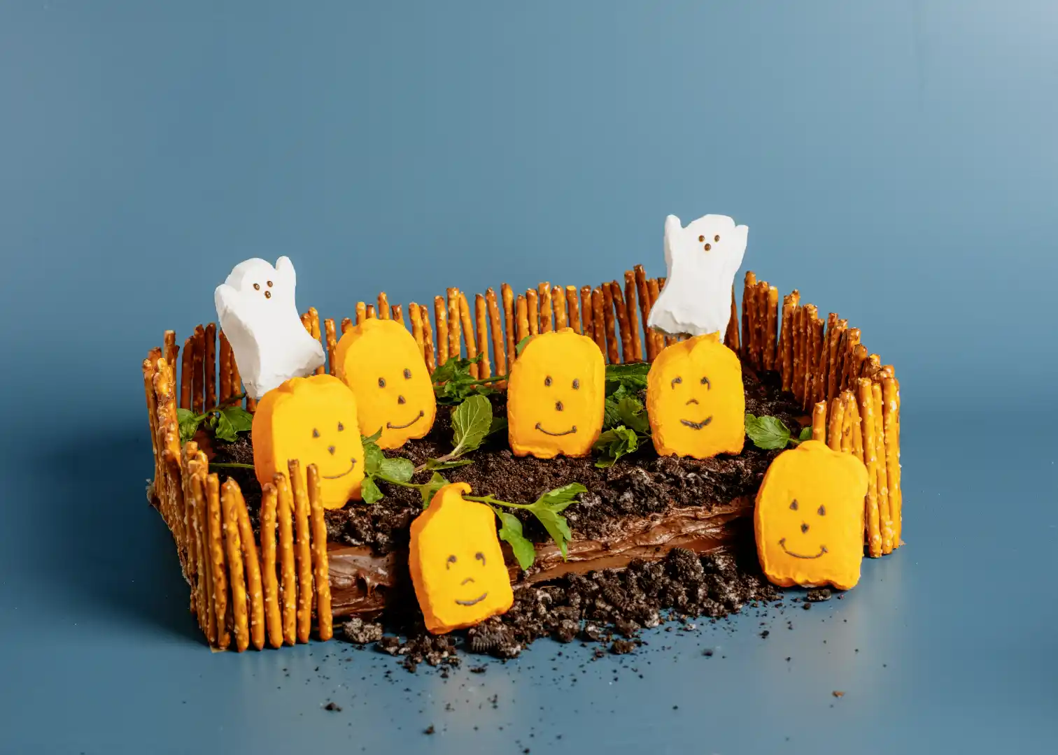 PEEPS® Pumpkin Patch Brownies