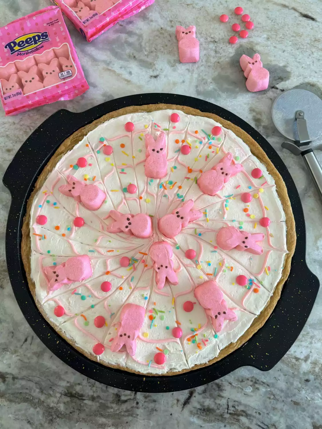 PEEPS® Sugar Cookie Pizza