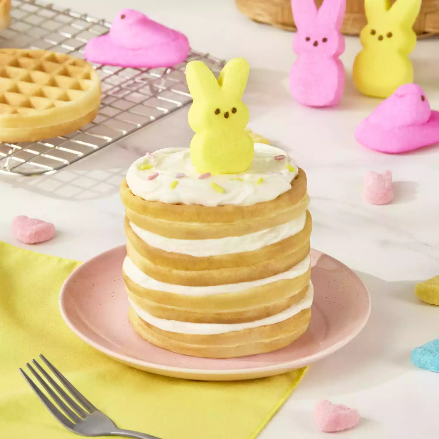 PEEPS® Layered Waffle Cake